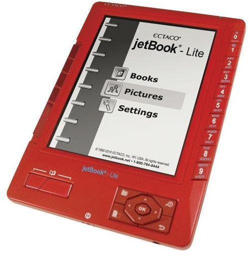 Ectaco Jetbook Lite ebook reader Red