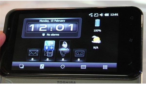 Toshiba K01 interface