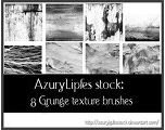 Grunge Texture Brushes Part 2 by AzurylipfesStock