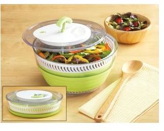 Lillian Vernon Collapsible Salad Spinner