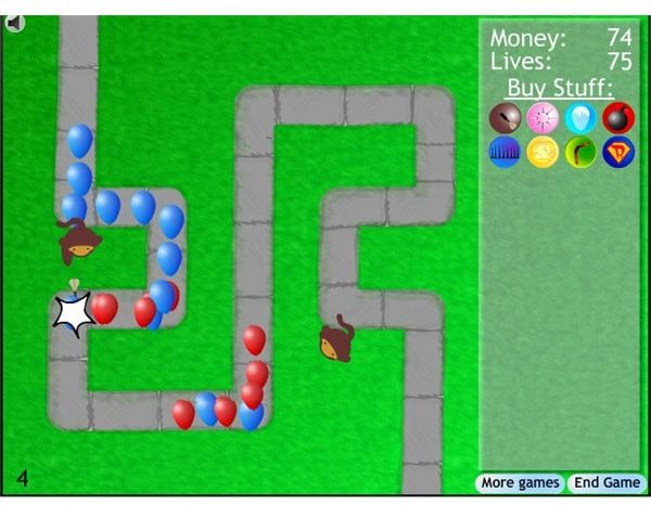 Bloons Tower Defense 2 Screenshot