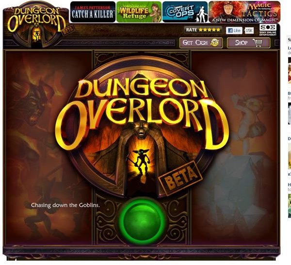 Dungeon Overlord Review: Your own dungeon on Facebook