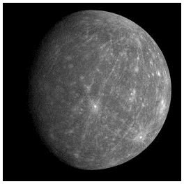 Mercury Contains Water At Its Poles - Image Courtesy NASA-JPL