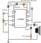 How to Build Small  Simple Audio  Amplifiers  Using IC  LM386