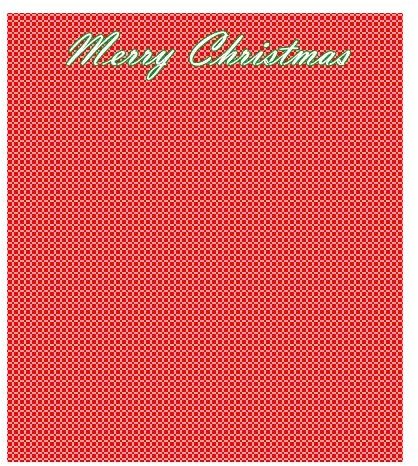 Merry Christmas Scrapbook Paper