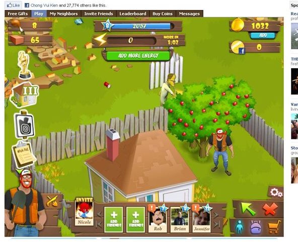 Facebook Guides: Playing Zombie Lane