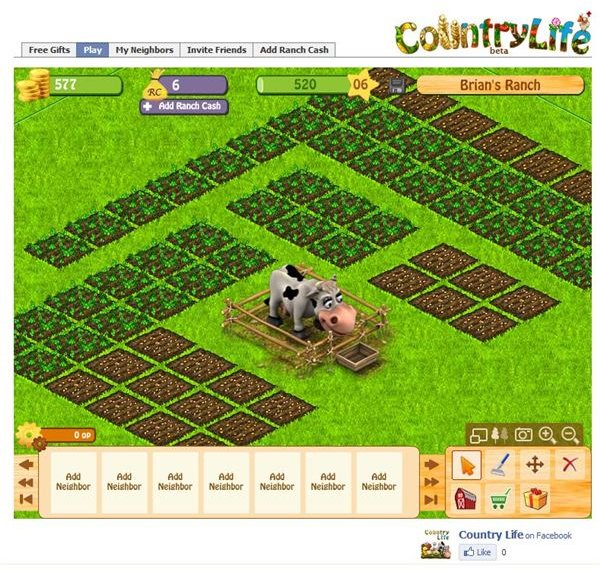 Guide to Making Items in Country Life Facebook Game