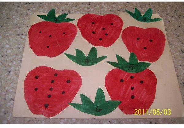 Strawberry Pattern Preschool Crafts Will Leave a Sweet Aroma in the Air