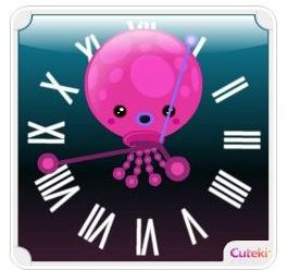 Cuteki Clock Widgets - Octopus