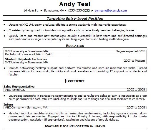 Is There A Resume Template In Microsoft Word For Mac