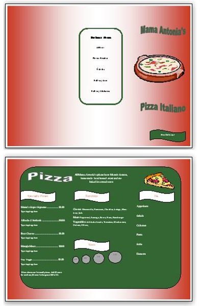 Need Free Pizza Menu Templates? Download Them Here to Use in MS Publisher