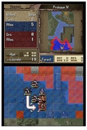 Top Nintendo DS Strategy Games - Fire Emblem Shadow Dragon