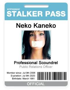 Stalker Pass Badge ID Card by chaos kaizer