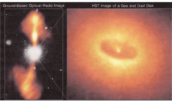 A black hole in a galaxy&rsquo;s core