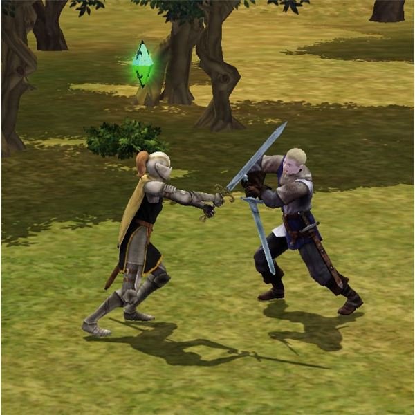 The Sims Medieval Swordfighting