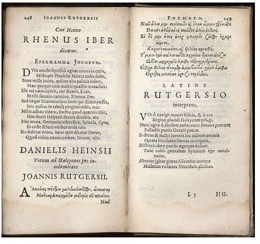 500px-Nikolaes Heinsius the Elder, Poemata (Elzevier 1653), p. 248-249