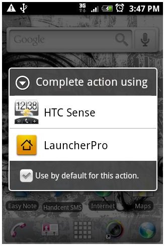 in launcher app uninstall