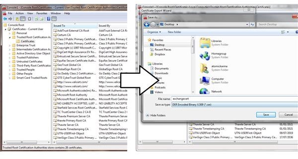 Resolving the 80072f0d error with a certificate