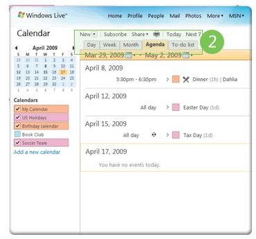 sync outlook with hotmail calendar