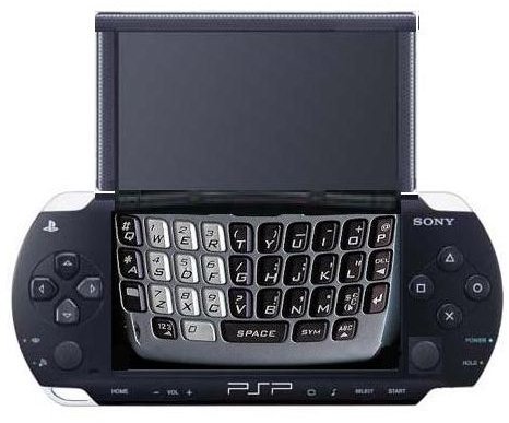 psp2 with keyboard