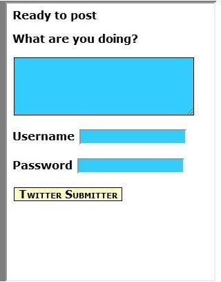 Twitter Submitter
