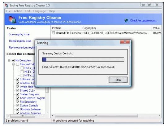 registry repair software freeware