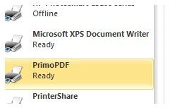 print primo pdf