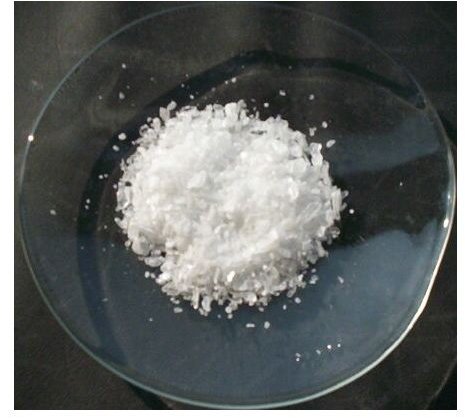 Boric acid - Credit: Wikipedia