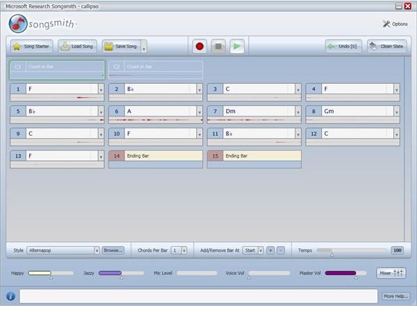 songsmith software