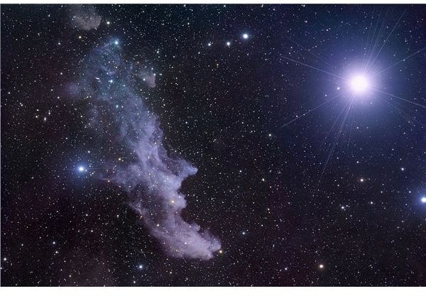  Witch Head Nebula IC2118 and Rigel