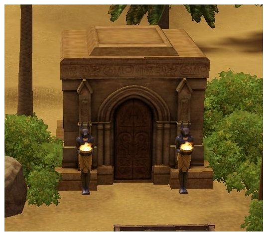 The Sims 3 Mausoleum in Egypt