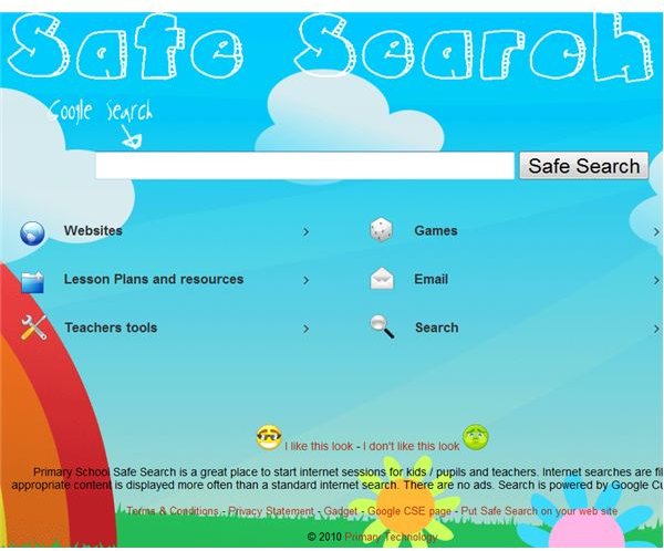 Primary School ICT Safe Search