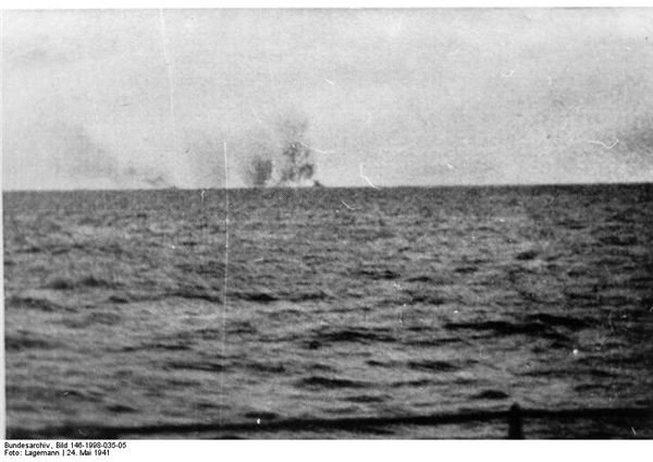 HMS Hood Wrecked