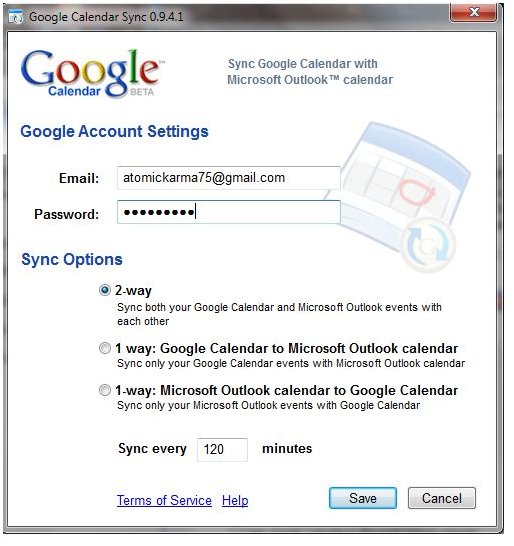 How to Sync Outlook with iGoogle