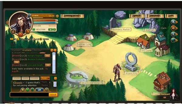 Browser MMO RPGs: eDragon Online Review