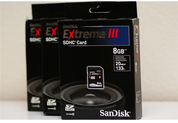 SanDisk Extreme 3 (III) SD Cards