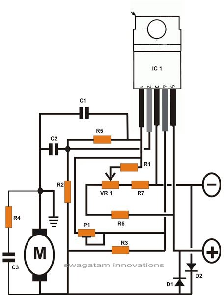 How to Control the Speed of a DC Motor Using IC L165