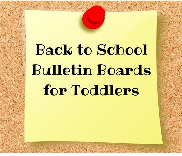 Back to School Bulletin Boards For Preschool Teachers