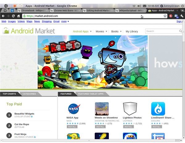 Using the Android Market