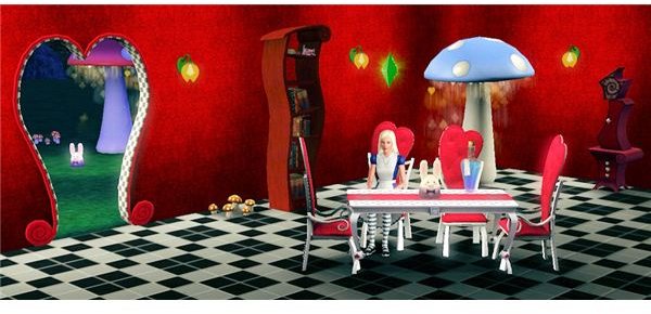 Download Alice in Wonderland Items for the Sims 3