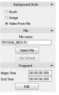 Make Video Background File