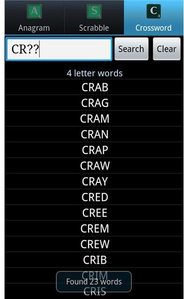 Three Must Have Android Crossword Solver Applications