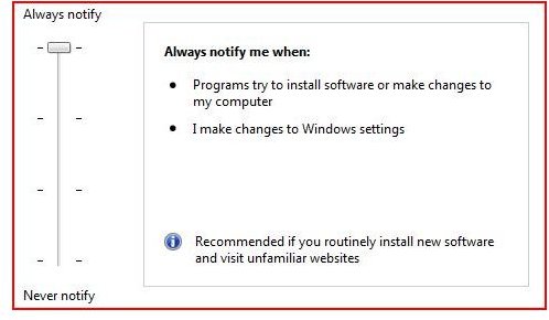Increase Security of Windows 7