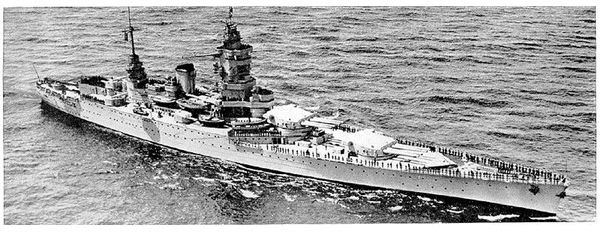 The Alsace: Battleship to Head France's Navy in the 1940's