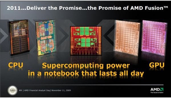 AMD&rsquo;s Fusion concept is an example of where the future of the CPU is headed