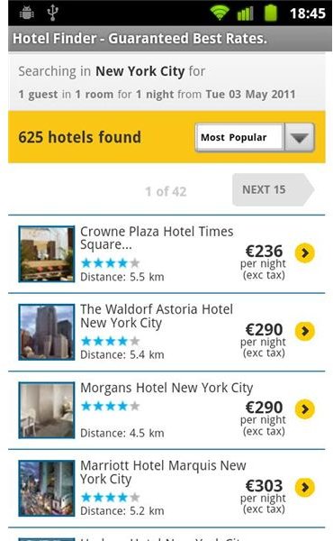 Hotel Finder