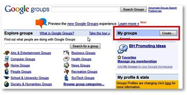 export cvs file of google groups list