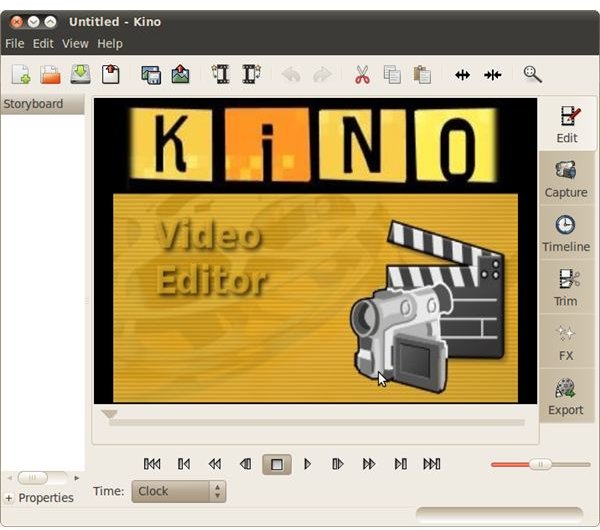 Kino on Ubuntu 10.04