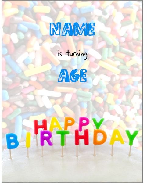 Child&rsquo;s Birthday Invitation