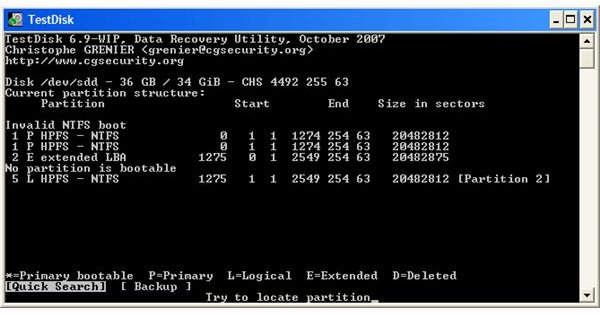 damaged partition recovery free